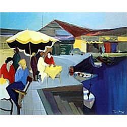 Lithograph after Itzchak Tarkay