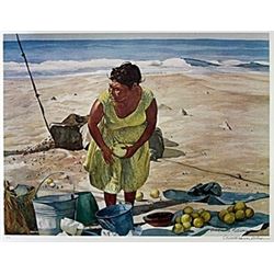 Hand Signed Lithograph  William Nelson