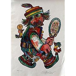 Pencil Signed Lithograph  Obican