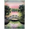 Image 1 : Pencil Signed Serigraph, Entitled: "Foot Bridge"
