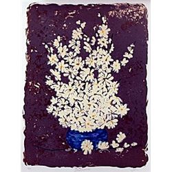 Serigraph "Field Daisies"  Hari Hockey