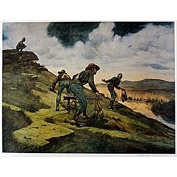 Hand Signed Lithograph  William Nelson