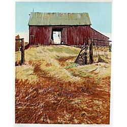 Hand Signed Serigraph  William Nelson