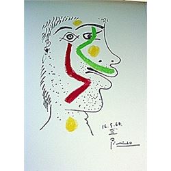 Lithograph  Pablo Picasso