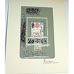 Lithograph  Pablo Picasso