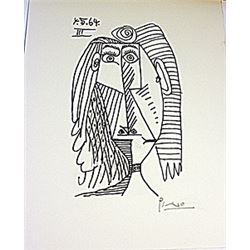 Lithograph  Pablo Picasso