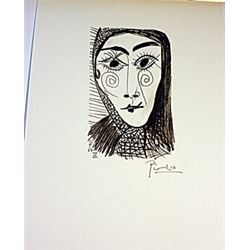 Lithograph  Pablo Picasso