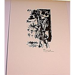 Lithograph  Pablo Picasso
