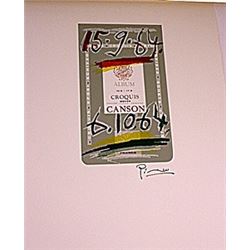 Lithograph  Pablo Picasso