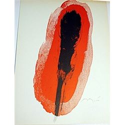 Lithograph  Joan Miro