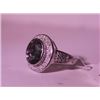 Image 3 : Exquisite Sterling Silver Ring with Lab Alexandrite