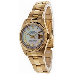 Lady's 18K DateJust Mother Pearl Rolex