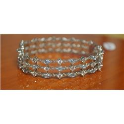 Beautiful Bracelet with Topaz and Sapphire