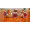 Image 1 : Beautiful Bracelet with Ruby and Sapphire