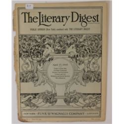 Early 1900's Vintage Magazine Article
