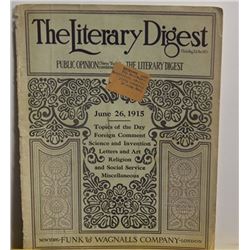 Early 1900's Vintage Magazine Article