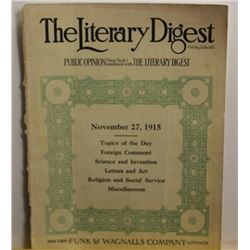 Early 1900's Vintage Magazine Article