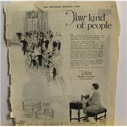 Early 1900's Vintage Magazine Article