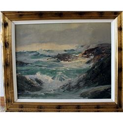 Original Robert Woods Oil on Canvas