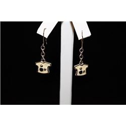 Beautiful T-Shirt Silver Earrings (13E)