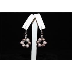 Fine Balls Silver Earrings (26E)