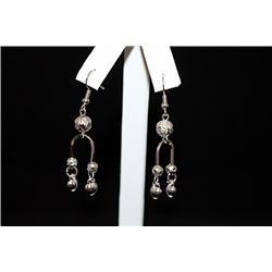 Lavish Chic Silver Earrings (28E)