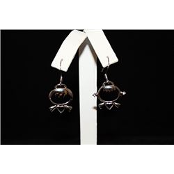 Lady's Fancy Designer Silver Earrings (71E)