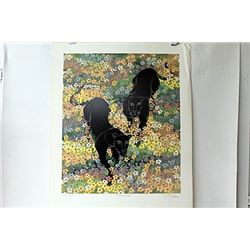 Hand Signed Lithograph Novoa