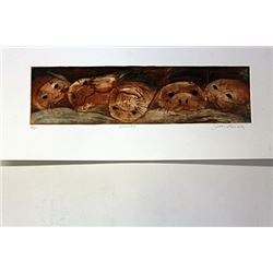 Hand Signed Etching Purcell Purcell