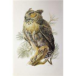 Hand Signed Lithograph Rowe