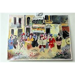 Hand Signed Limited Edition Serigraph Zule