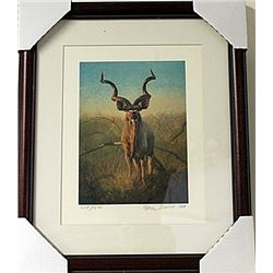 Framed  Peter Darro Limited Edition Lithograph (5E-EK)