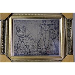 Framed Engraving (19E-EK)