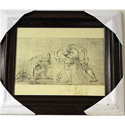Framed Engraving (62E-EK)