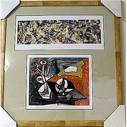 Framed 2-in-1 Lithographs (79E-EK)