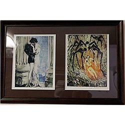 Framed 2-in-1-Icart Lithographs (84E-EK)