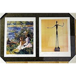 Framed 2-in-1 Lithographs (91E-EK)
