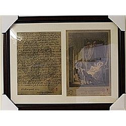 Framed 2-in-1 Engravings (93E-EK)