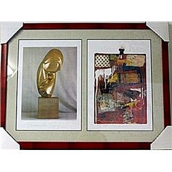 Framed 2-in-1 Lithographs (96E-EK)