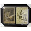 Image 1 : Framed 2-in-1 Engravings (115E-EK)