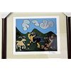 Image 2 : Framed 2-in-1 Picasso Lithographs (121E-EK)