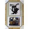 Image 1 : Framed 2-in-1  Lithographs (137E-EK)
