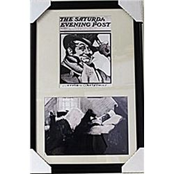 Framed 2-in-1 Norman Rockwell Lithographs (142E-EK)