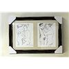 Image 1 : Framed 2-in-1 Picasso Lithographs (167E-EK)