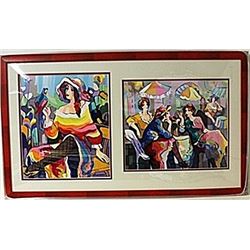 Framed 2-in-1 Michael Kerman Lithographs (182E-EK)