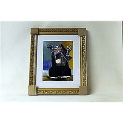 Framed Picasso Lithograph (187E-EK)