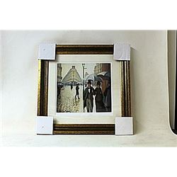 Framed Gustave Cailebotte Lithograph (4189E-EK)