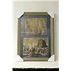 Image 1 : Framed 2-in-1 Engravings (227E-EK)