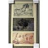 Image 1 : Framed 3-in-1 Engravings (247E-EK)