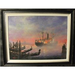 "VENETIAN DEPARTURE" By KELLY, JOHN (N)